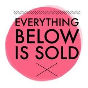 Everything below is already sold!